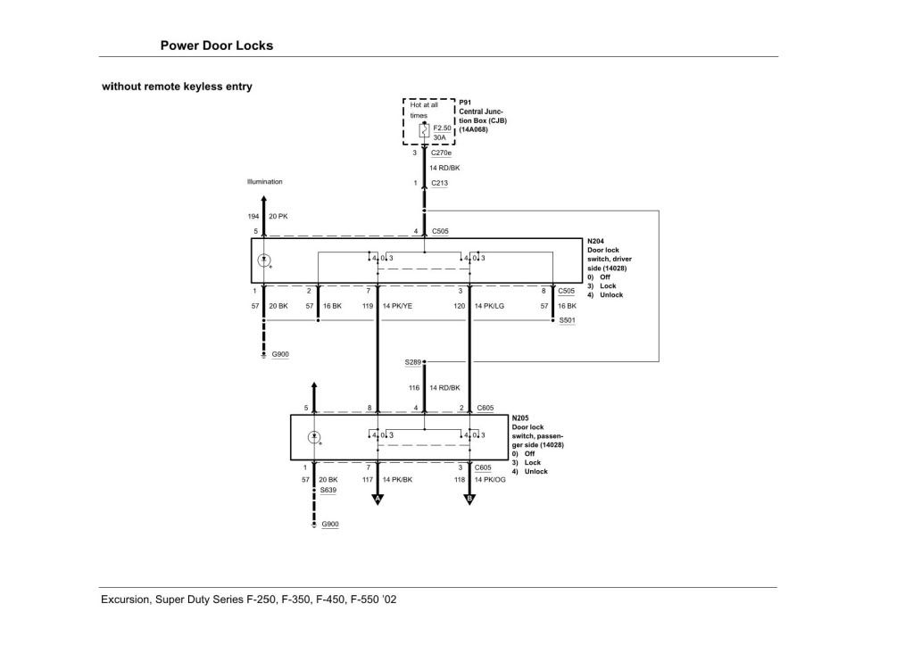 Wiring Diagram PDF: 2003 Ford F350 Door Wiring Diagram